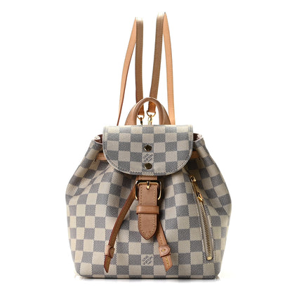 Louis Vuitton Damier Azur Sperone BB Backpack 1 of 9