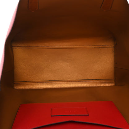 Givenchy Calfskin Medium GV Shopper Tote Dark Red 5 of 11