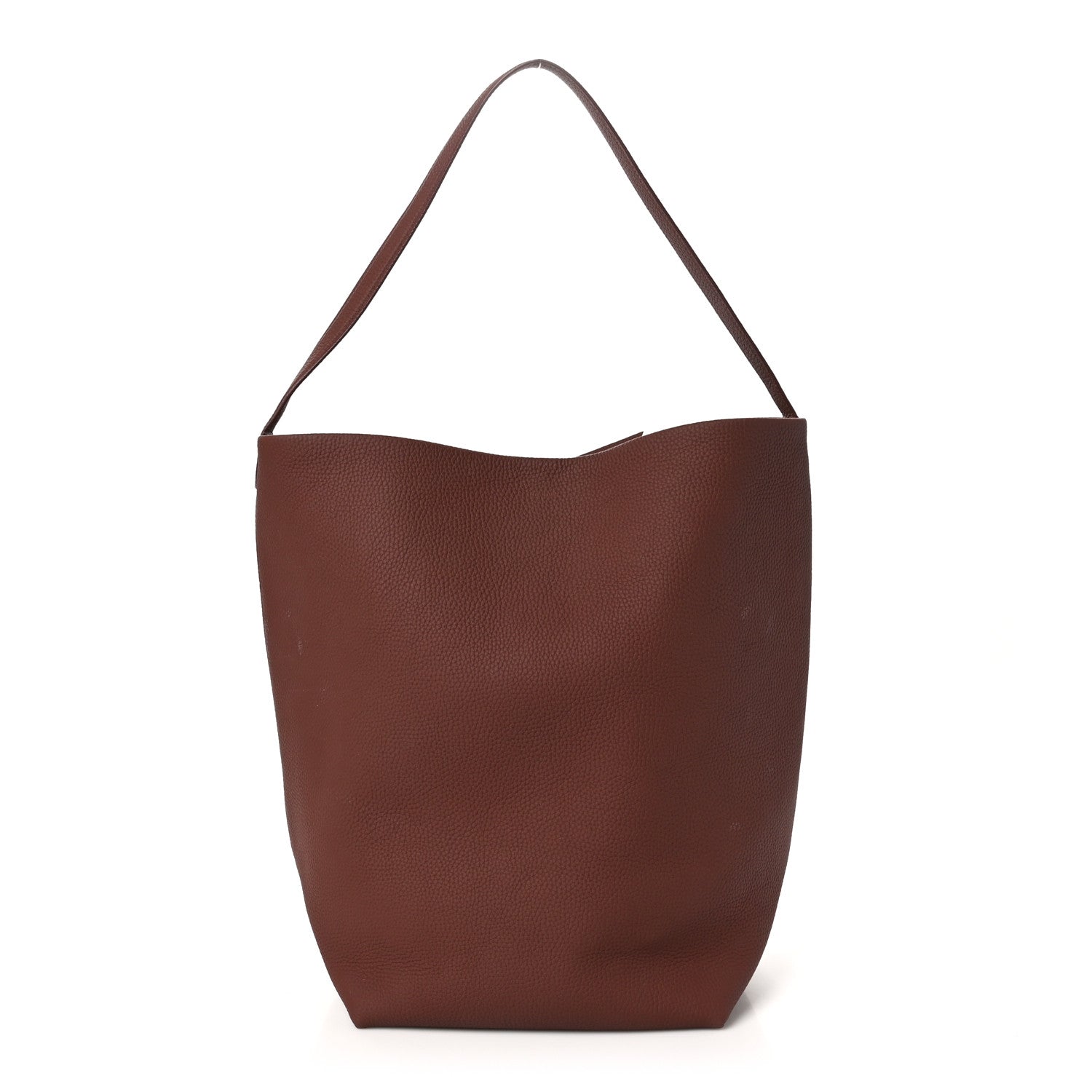 The Row Calfskin Large N/S Park Tote Cognac 1 of 8
