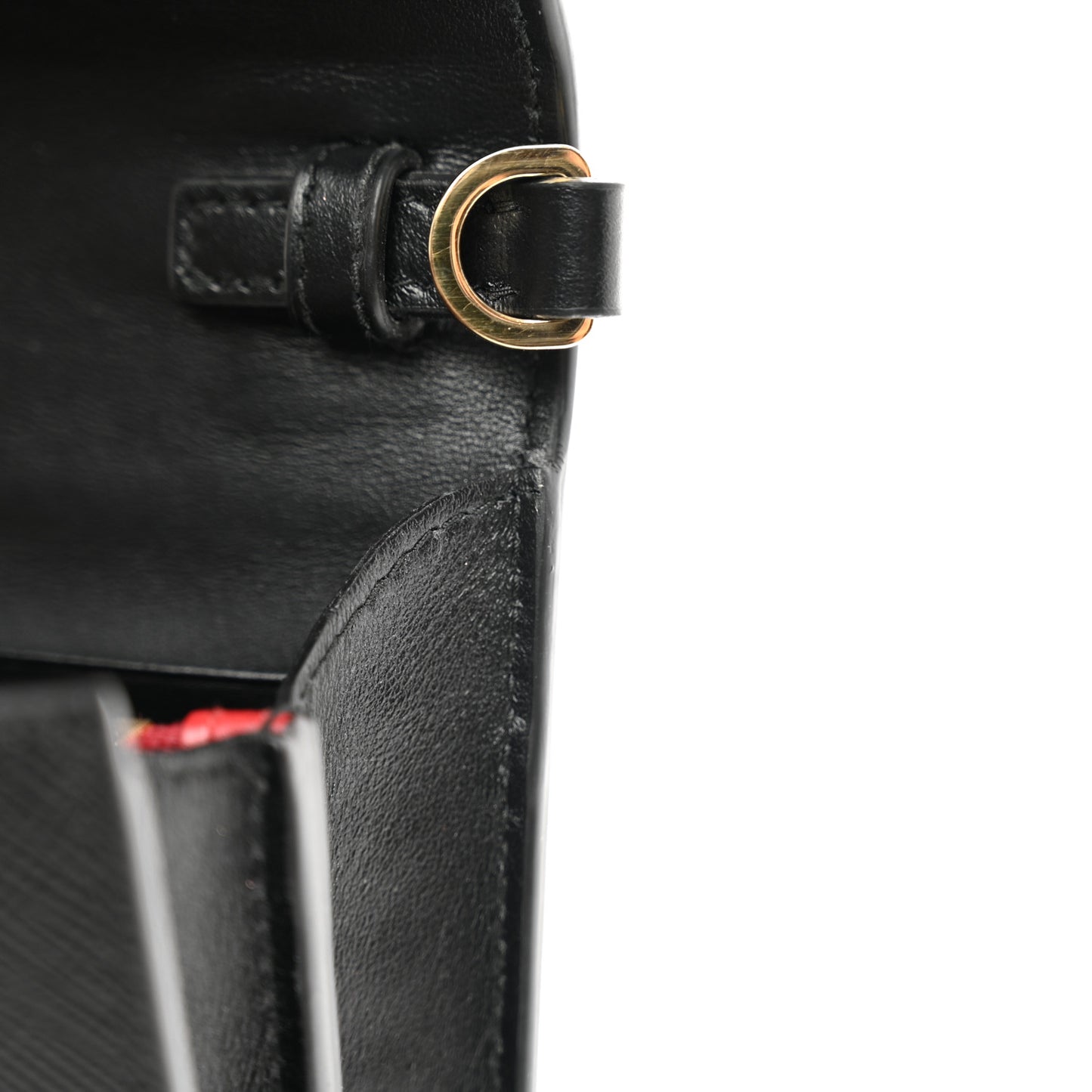 Saffiano Wallet With Shoulder Strap Black