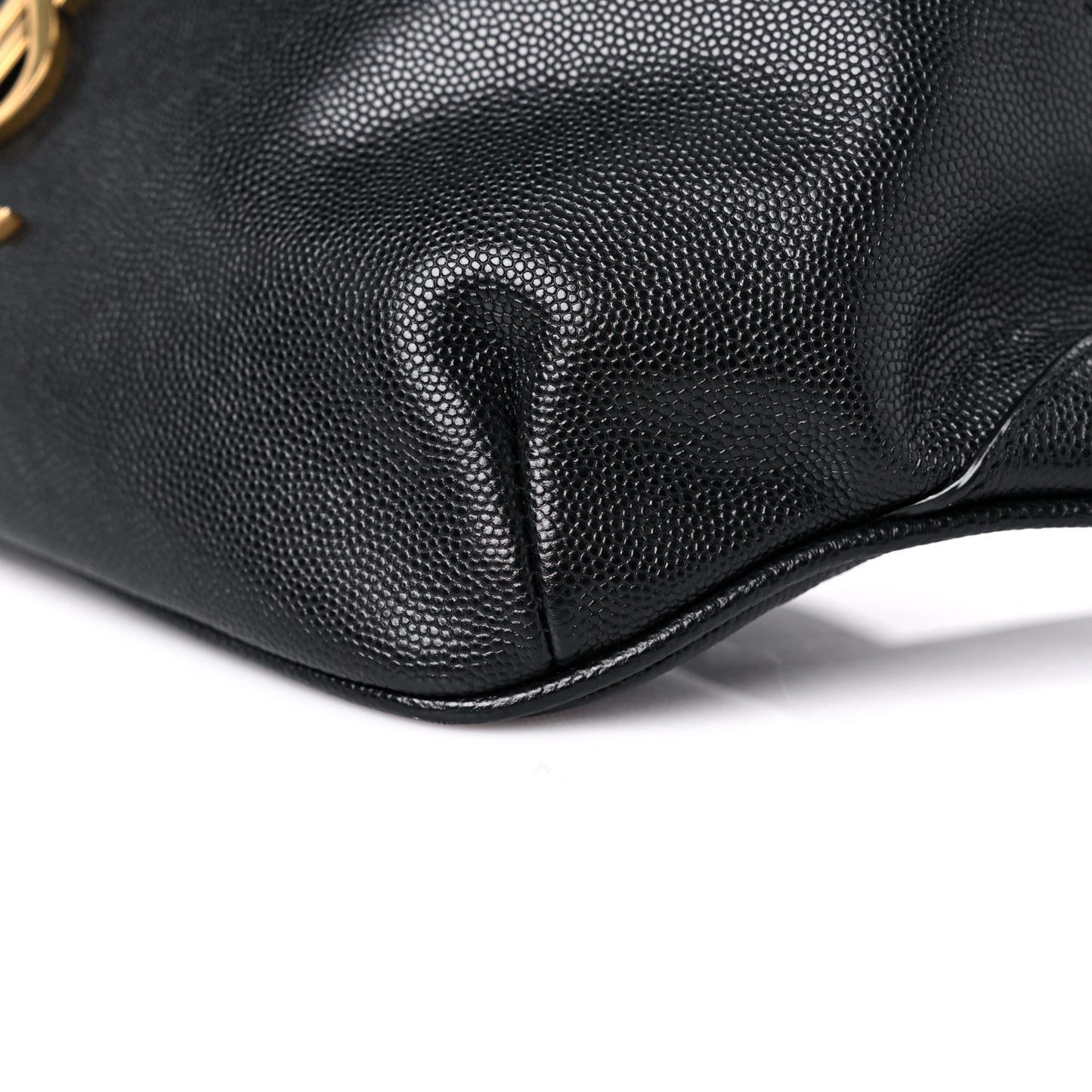 Grain De Poudre Monogram Belt Bag Black