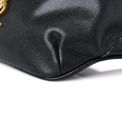 Saint Laurent Grain De Poudre Monogram Belt Bag Black 9 of 12
