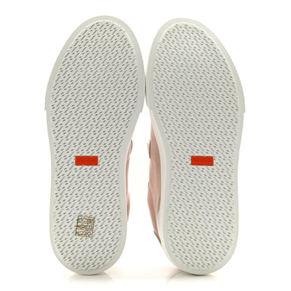 Hermes Calfskin Canvas Day Sneakers 41 Framboise White 5 of 8