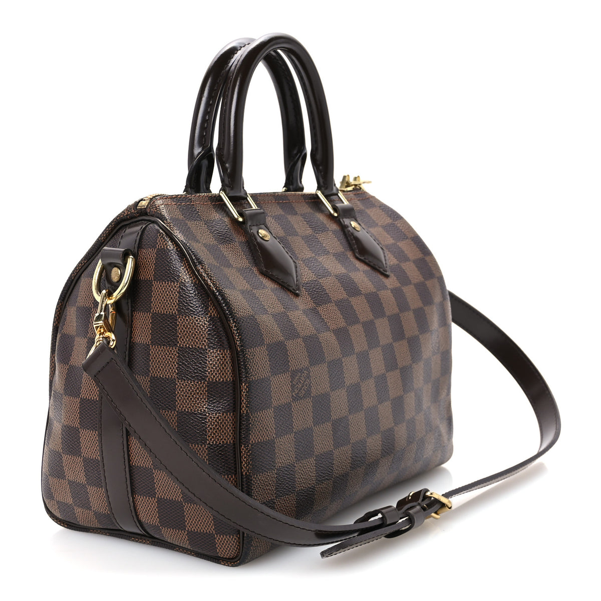Damier Ebene Speedy Bandouliere 25