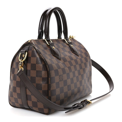 Louis Vuitton Damier Ebene Speedy Bandouliere 25 2 of 9