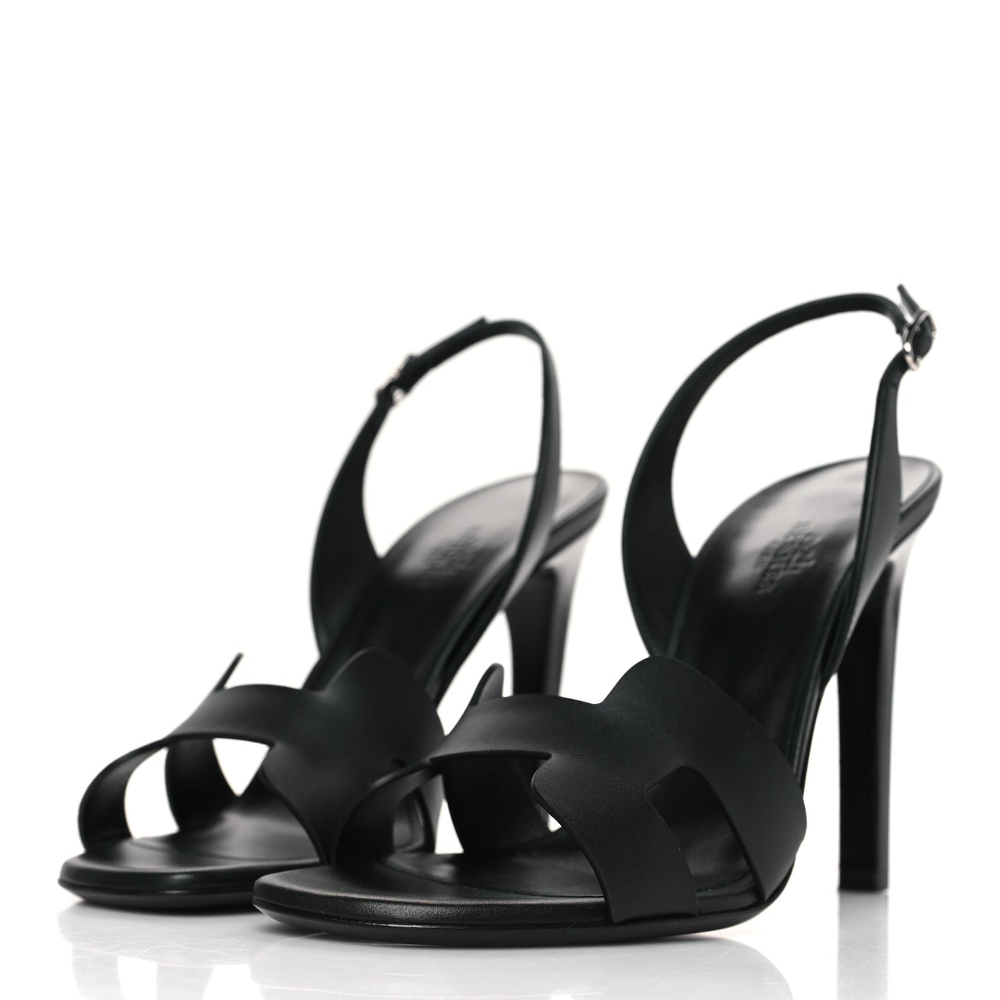 Calfskin Holy 105 Sandals 38 Black