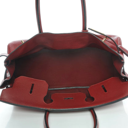 Hermes Taurillon Clemence JPG Birkin 42 Rouge H 8 of 33