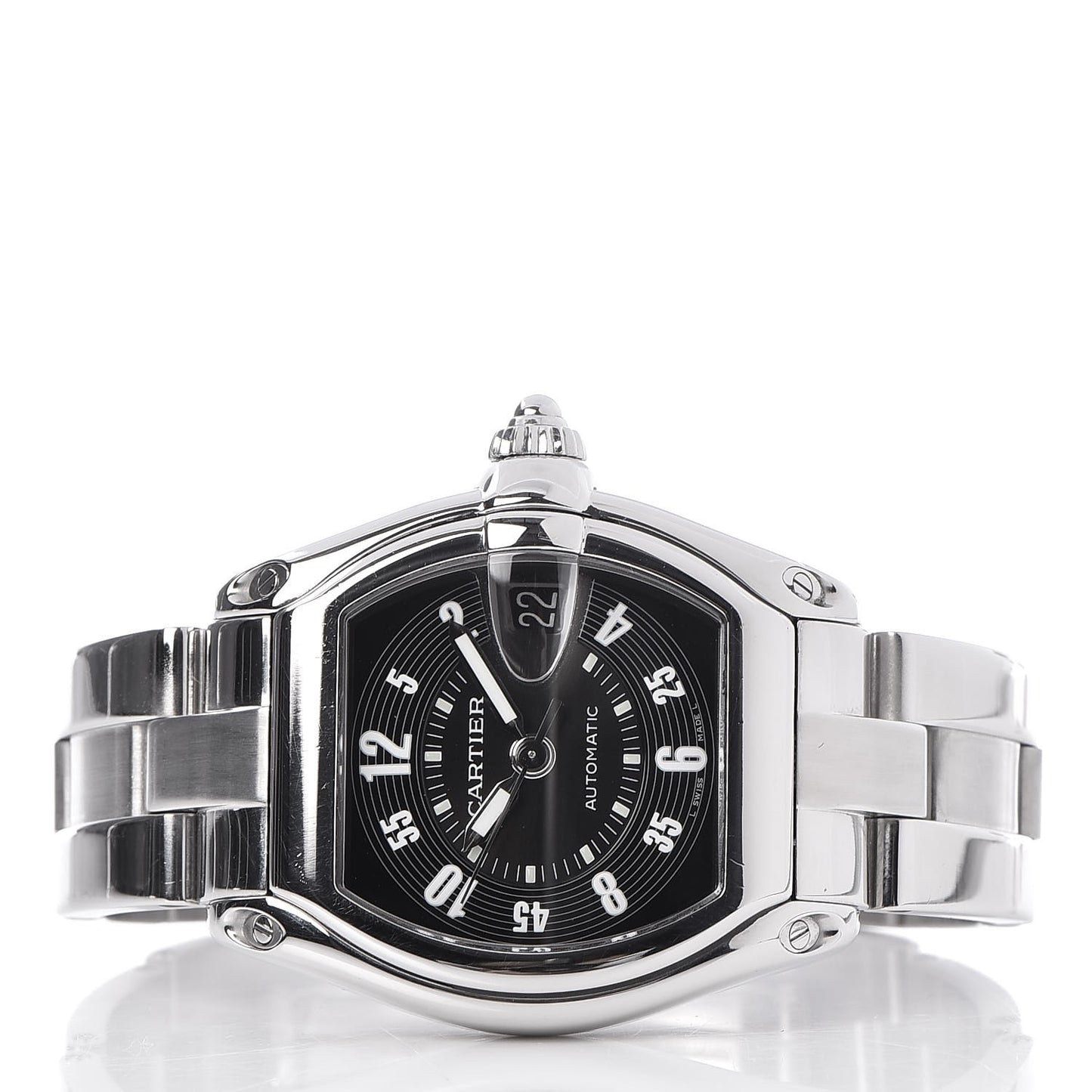 Stainless Steel 37mm Roadster Automatic Watch Black