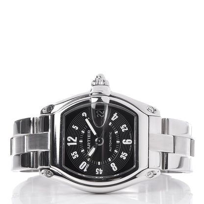 Cartier Stainless Steel 37mm Roadster Automatic Watch Black 3 of 5
