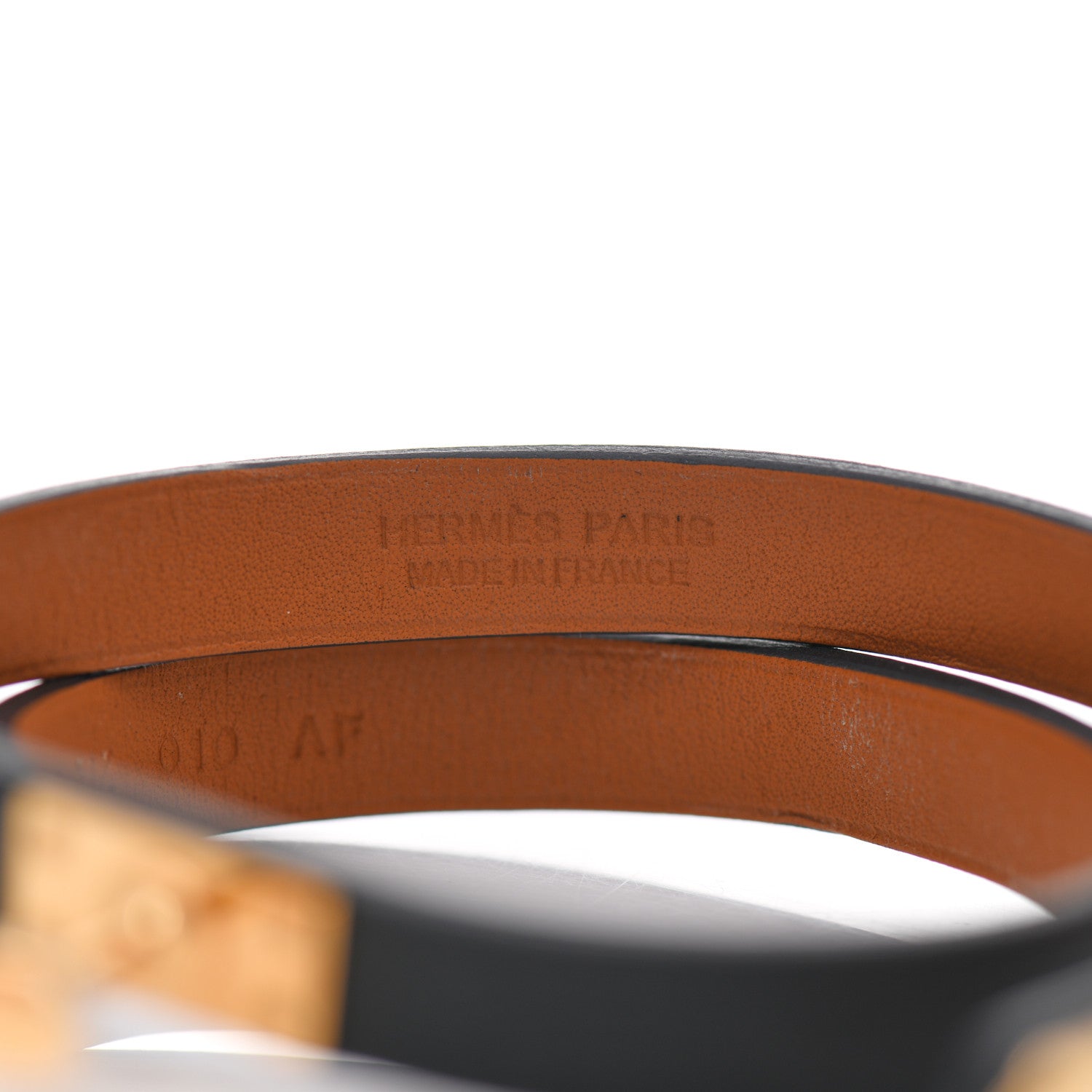 Hermes Swift Mini Kelly Double Tour Bracelet T2 Black 3 of 5