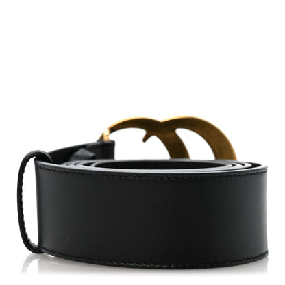 Gucci Calfskin Double G 40mm Belt 90 36 Black 2 of 7