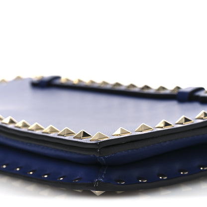 Valentino Garavani Nappa Rockstud Wristlet Clutch Blue 9 of 12