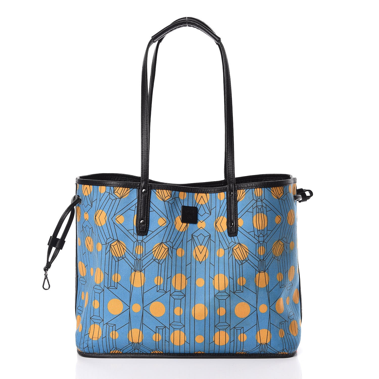 MCM Visetos Medium Project Reversible Shopper Tote Black 5 of 21