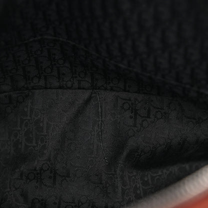 Christian Dior Suede Gaucho Double Saddle Bag Burgundy 11 of 14