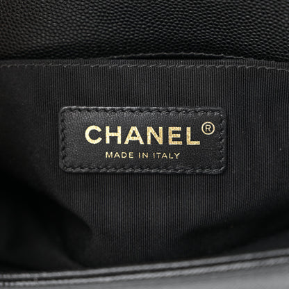 Chanel Caviar Quilted Small Boy Flap Black 6 of 12