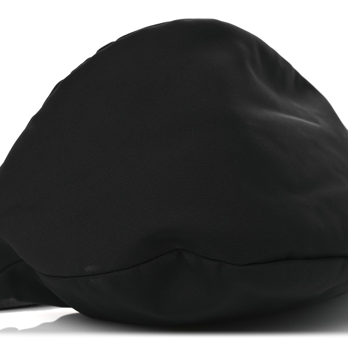 Nylon Small Slouchy Banana Bag Black