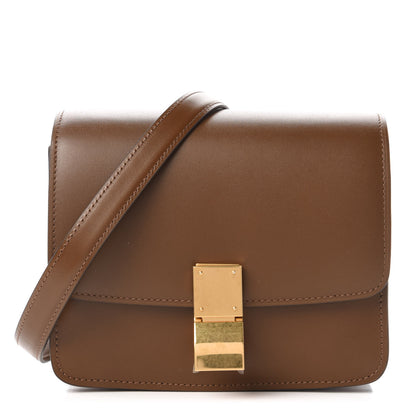 Celine Smooth Calfskin Small Classic Box Flap Bag Camel 1 of 11