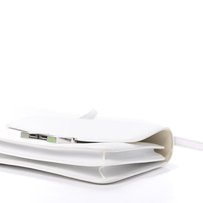 Hermes Epsom Constance Elan 25 White 9 of 11