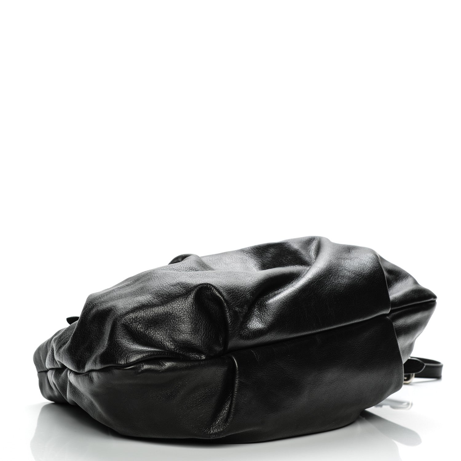 Prada Deerskin Shoulder Bag Black 4 of 8