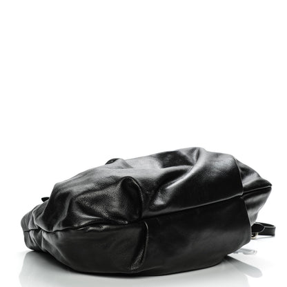 Prada Deerskin Shoulder Bag Black 4 of 8