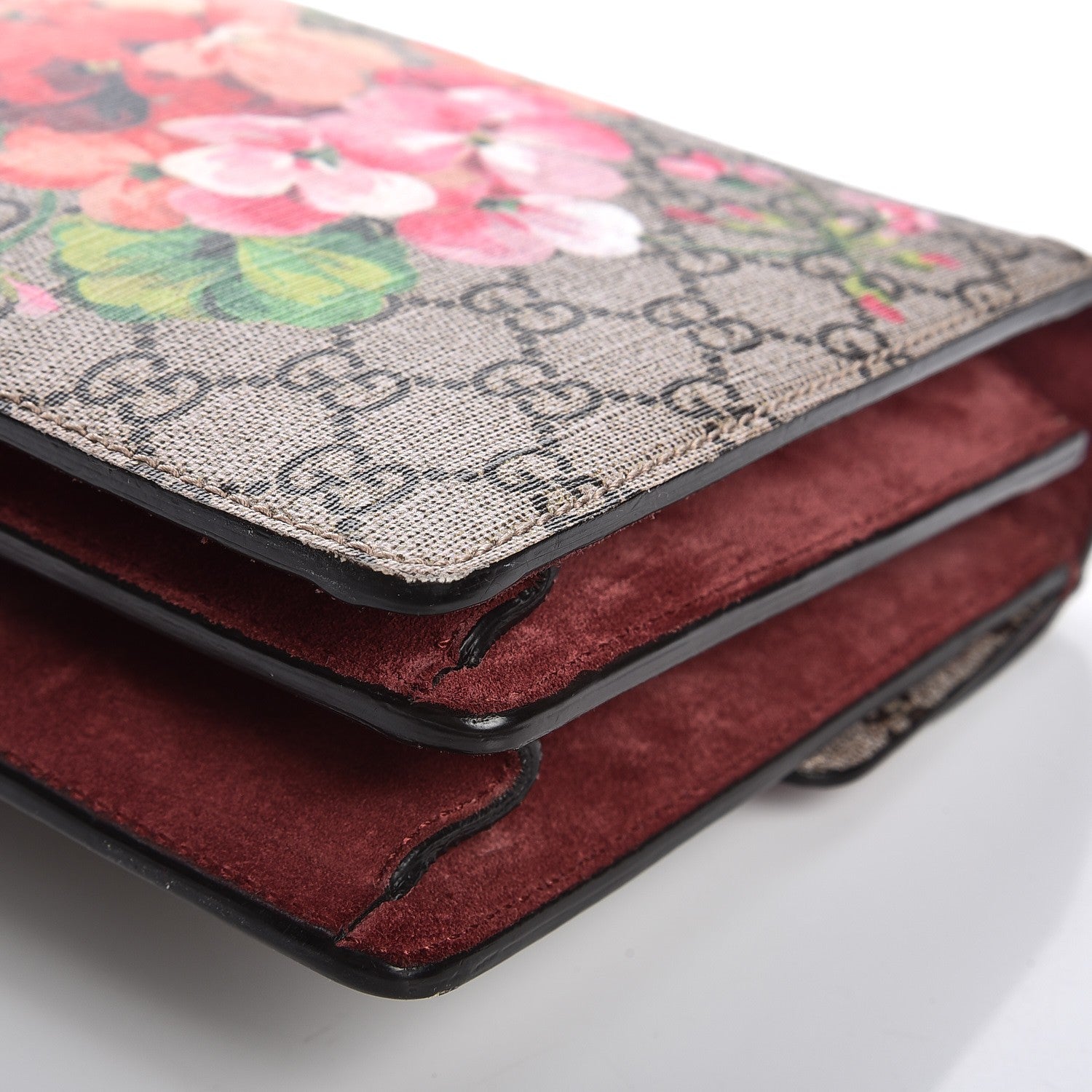 Gucci GG Supreme Monogram Blooms Small Dionysus Shoulder Bag Beige Multicolor Dry Rose 13 of 15