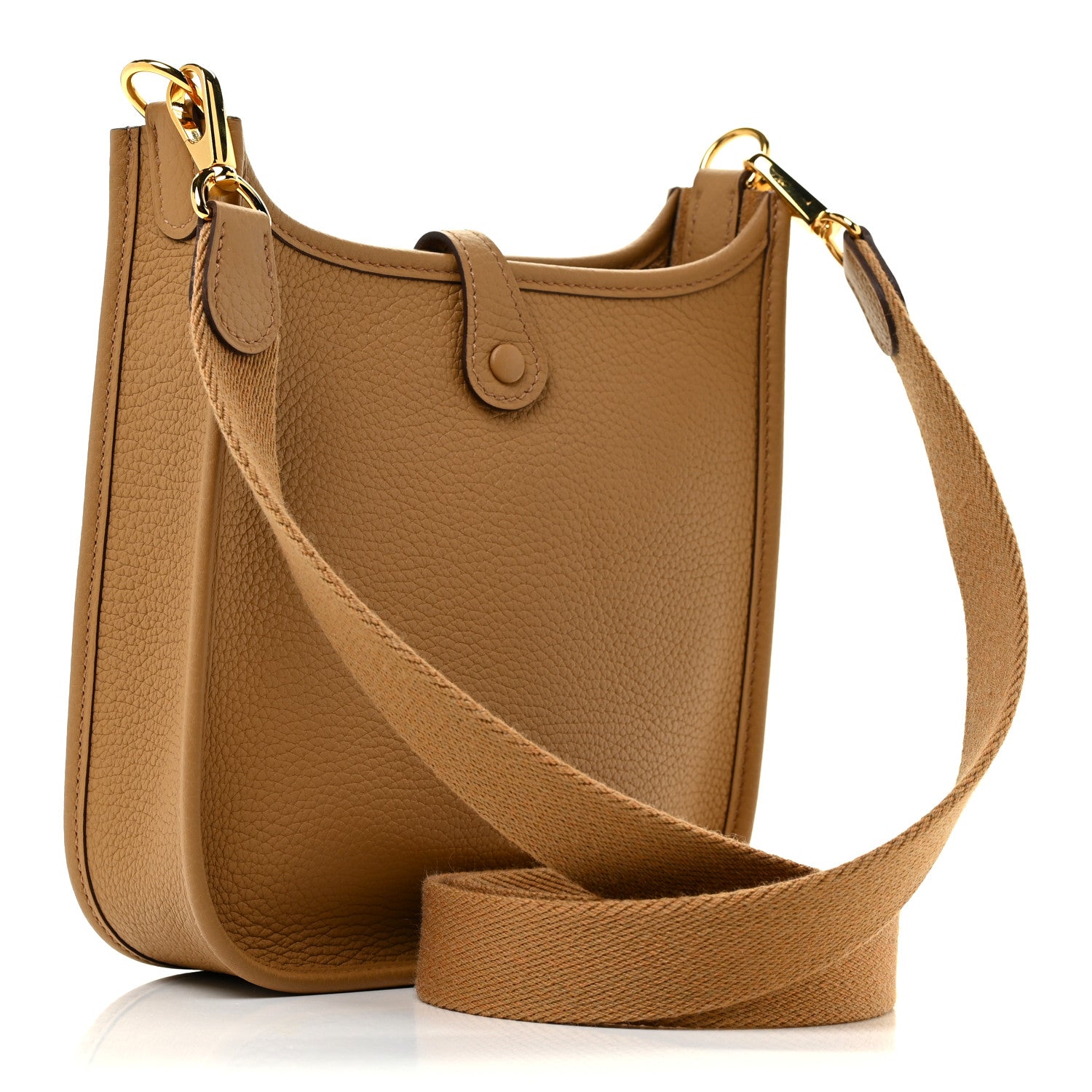 Hermes Taurillon Clemence Evelyne TPM Biscuit 3 of 11