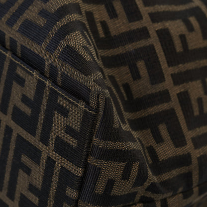 Fendi Zucca Large Zip Tote Tobacco 6 of 12