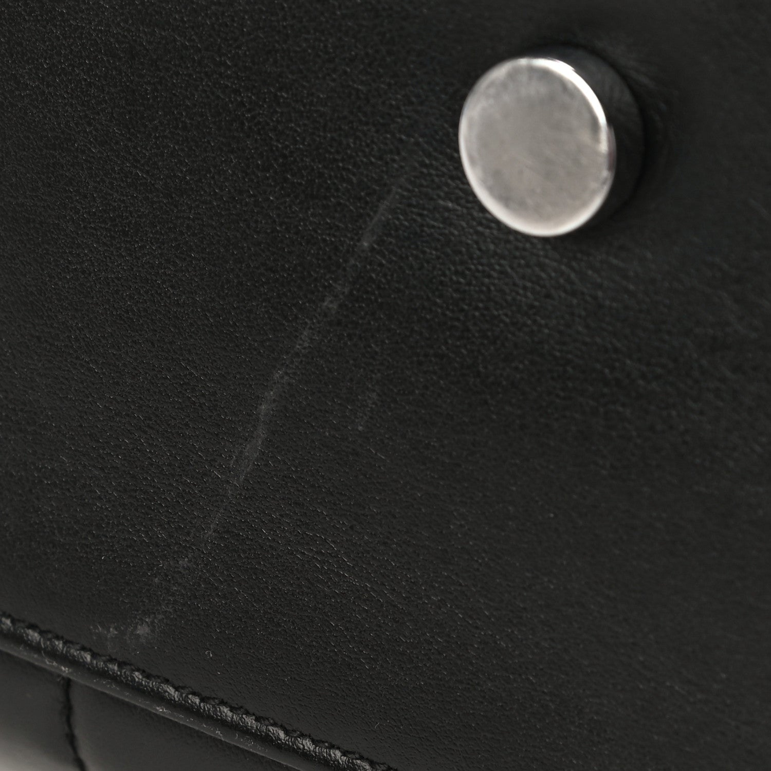Saint Laurent Calfskin Y Quilted Monogram Large Loulou Chain Satchel Black 10 of 11