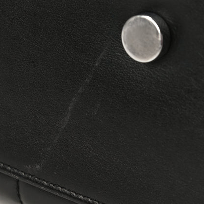 Saint Laurent Calfskin Y Quilted Monogram Large Loulou Chain Satchel Black 10 of 11