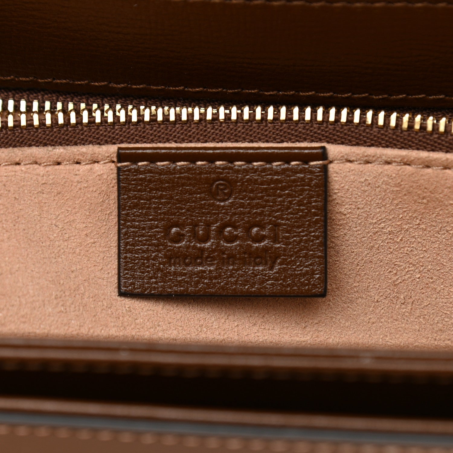 Gucci Azalea Calfskin Horsebit 1955 Shoulder Bag Brown Sugar 6 of 12