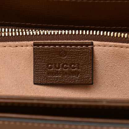 Gucci Azalea Calfskin Horsebit 1955 Shoulder Bag Brown Sugar 6 of 12