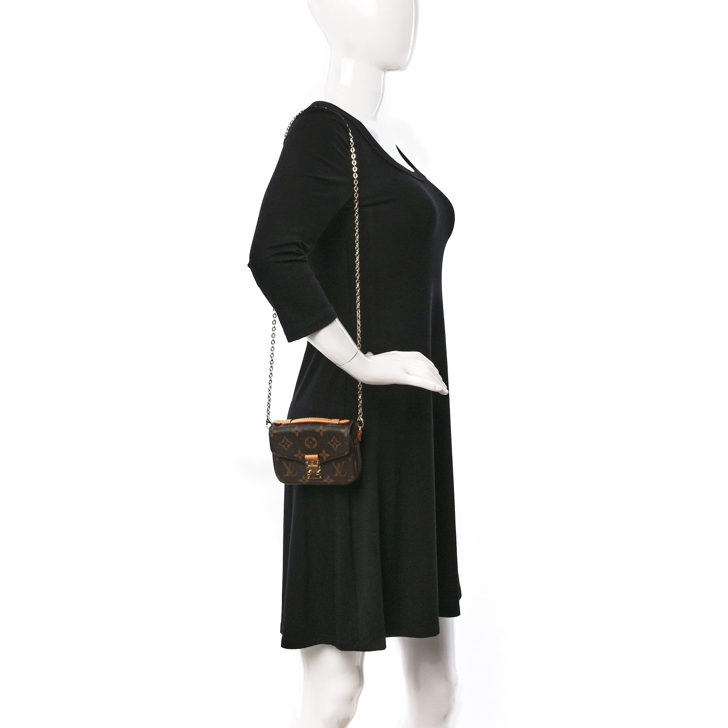 Louis Vuitton Monogram Micro Metis 2 of 8
