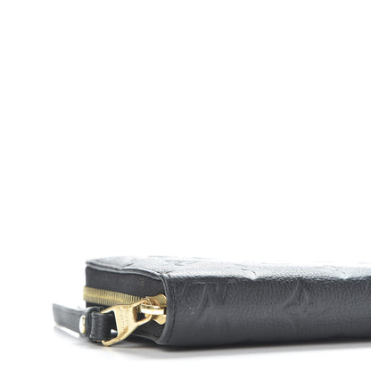 Louis Vuitton Empreinte Zippy Wallet Black 5 of 9