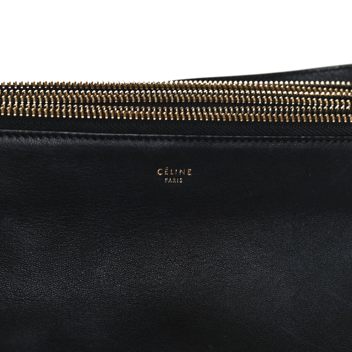 Lambskin Small Trio Crossbody Bag Black