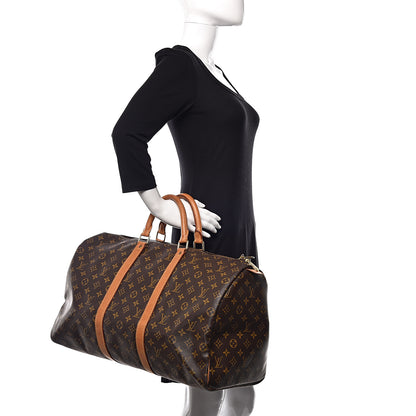 Louis Vuitton Monogram Keepall 50 2 of 18