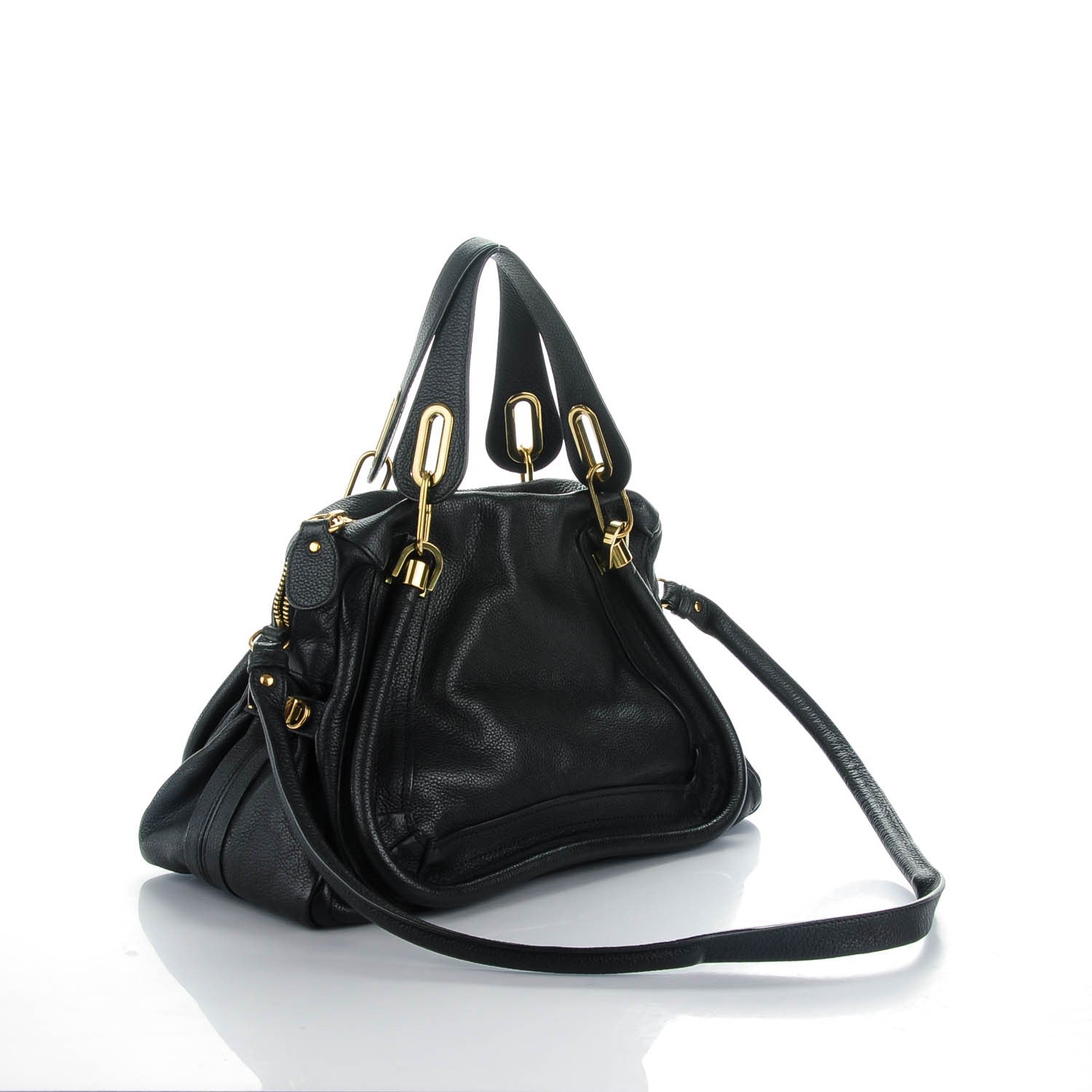 Chloe Calfskin Medium Paraty Black 3 of 8