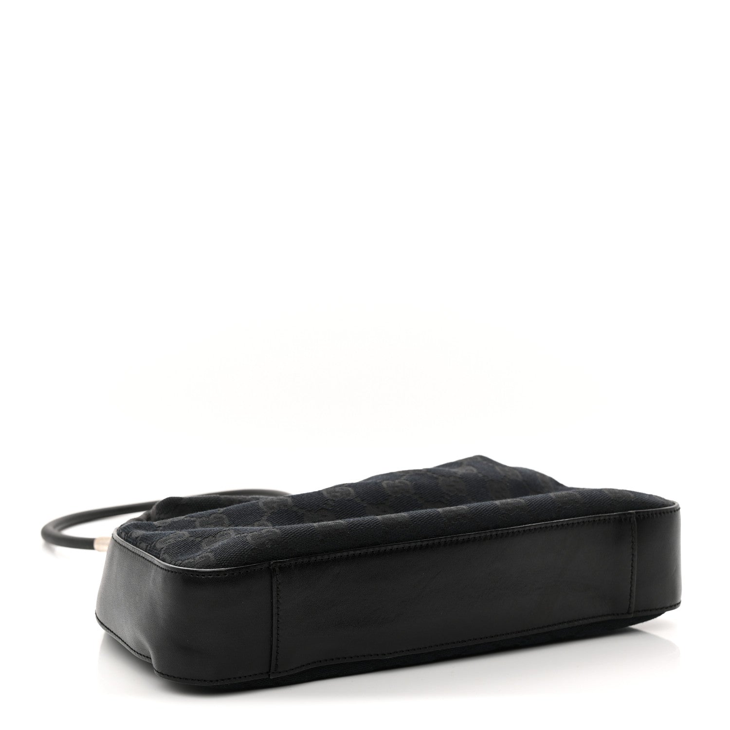 Gucci Monogram GG Clasp Hobo Black 4 of 10
