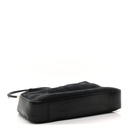 Gucci Monogram GG Clasp Hobo Black 4 of 10