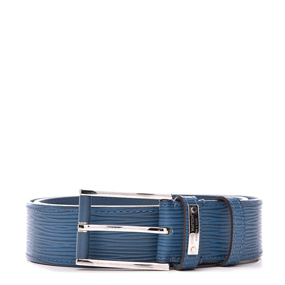 Louis Vuitton Epi 35mm Belt 90 36 Cyan 1 of 7