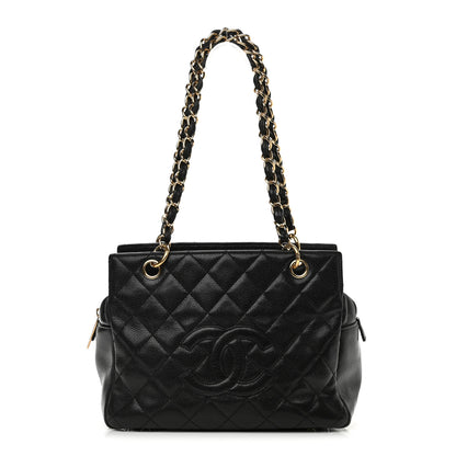 Chanel Caviar Quilted Petit Timeless Tote PTT Black 1 of 11