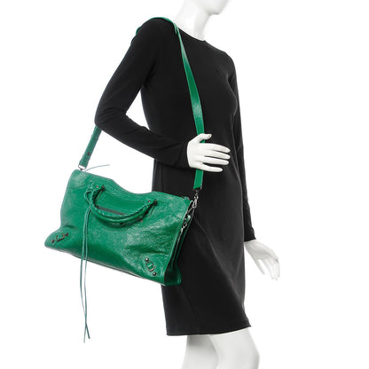 Balenciaga Agneau Classic Hardware City Vert Perroquet 2 of 8