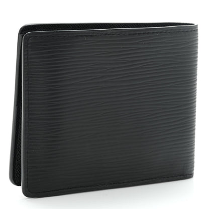 Louis Vuitton Epi Slender Wallet Black 3 of 8