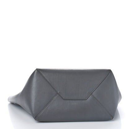 Celine Smooth Calfskin Small Belt Cabas Light Anthracite 4 of 9