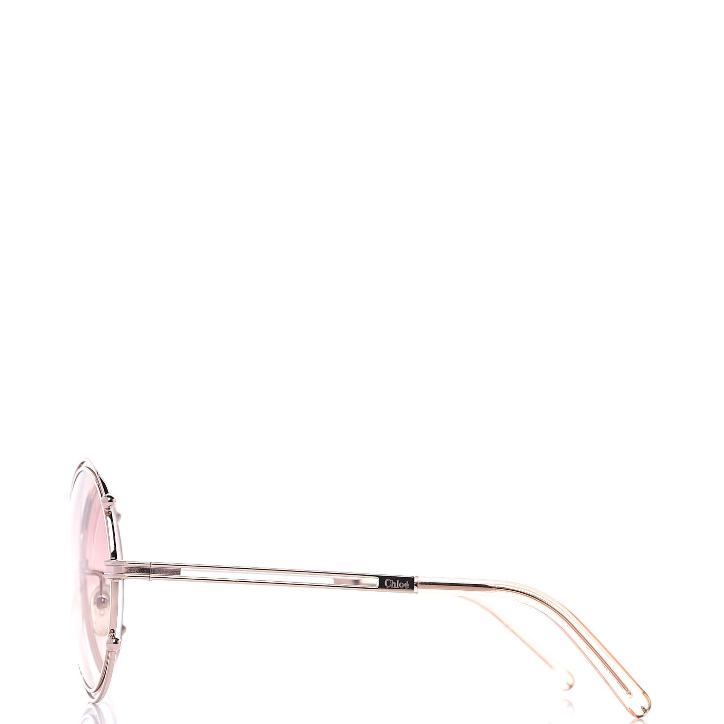 Isidora Oversized Round Sunglasses CE122S Rose Gold