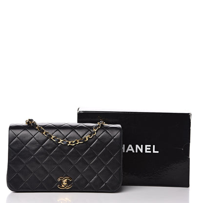 Chanel Lambskin Quilted Small Single Flap Bag Black 15 of 15
