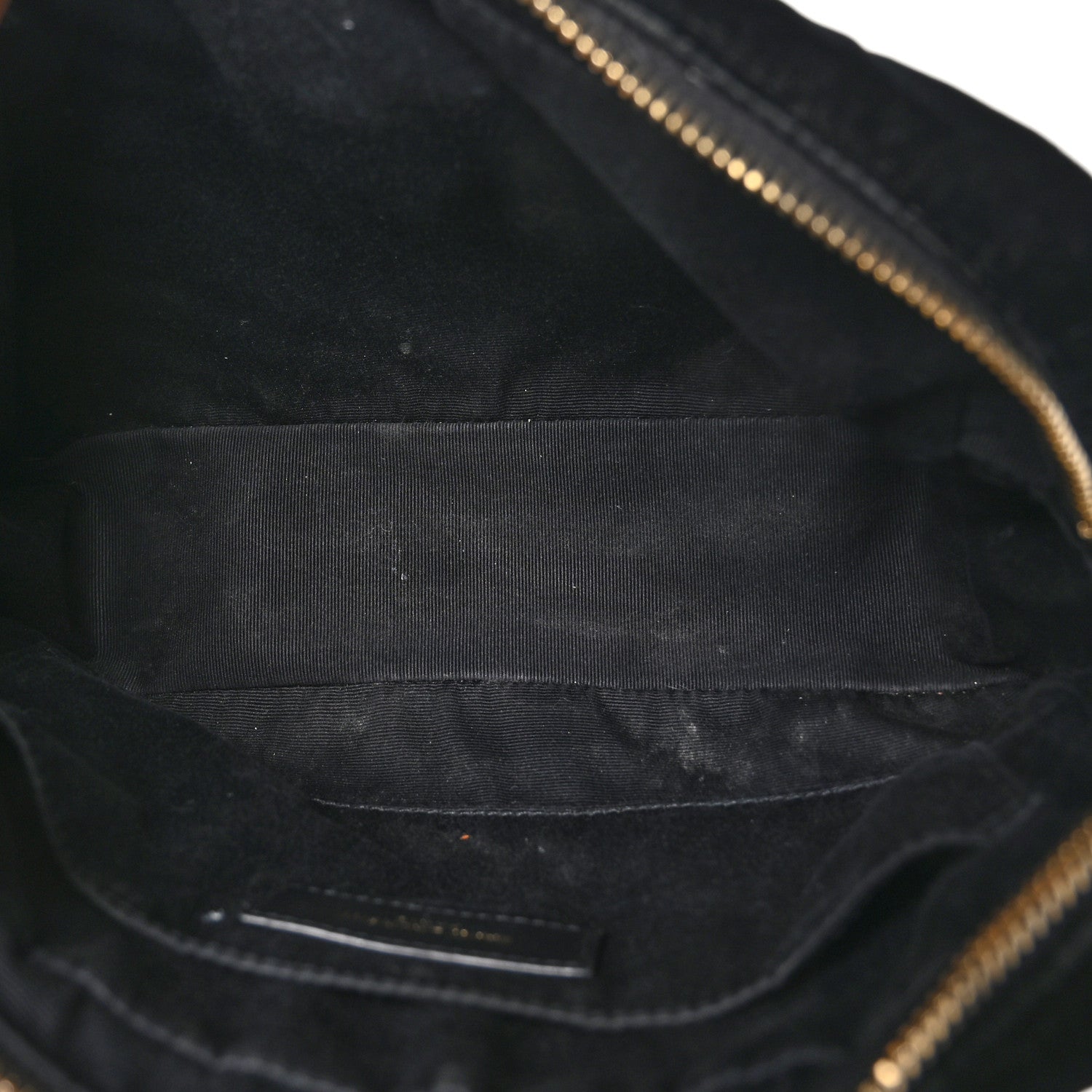 Saint Laurent Velvet Matelasse Monogram Lou Camera Bag Black 5 of 12