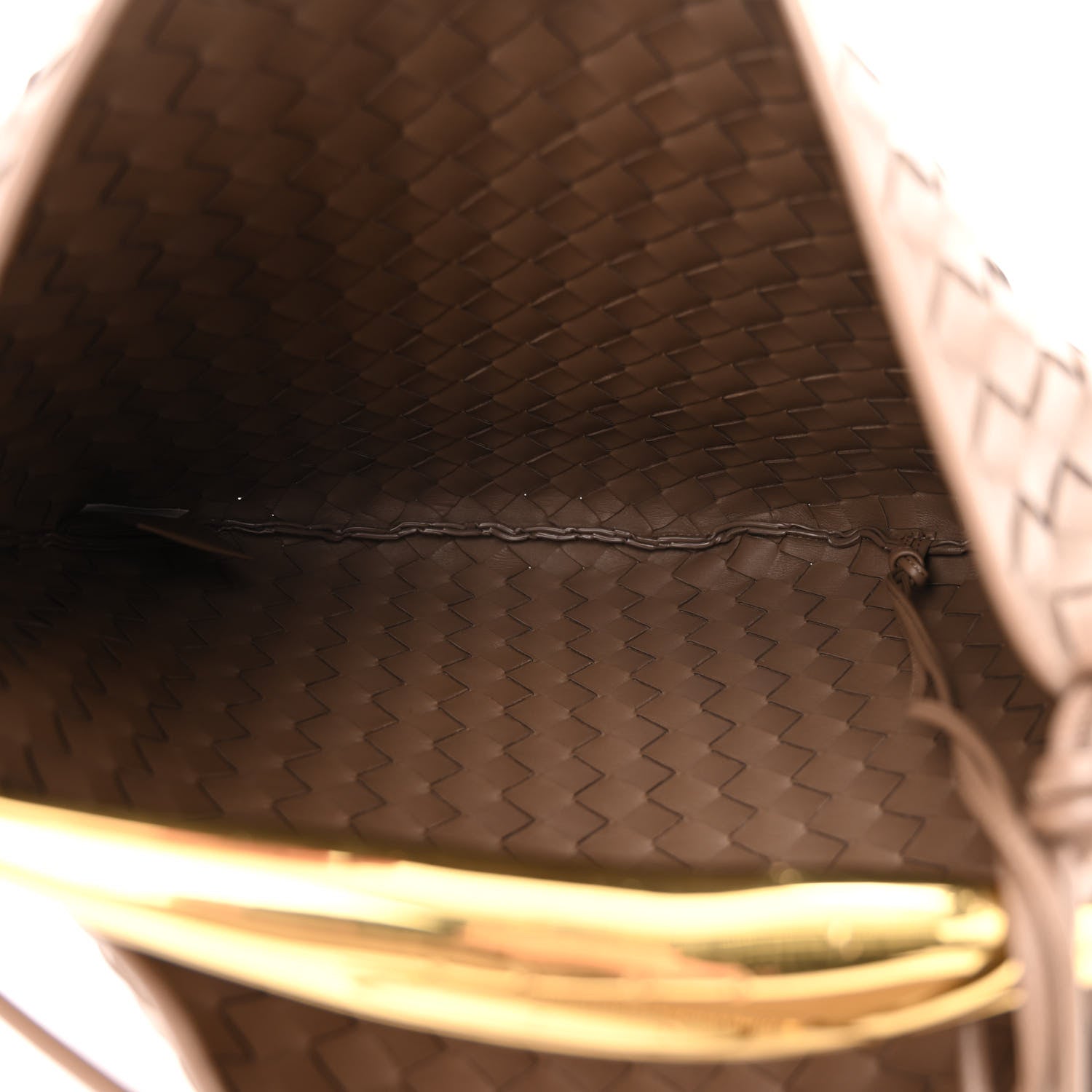 Bottega Veneta Nappa Intrecciato Medium Sardine Bag Taupe Grey 6 of 13
