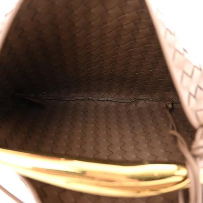 Bottega Veneta Nappa Intrecciato Medium Sardine Bag Taupe Grey 6 of 13