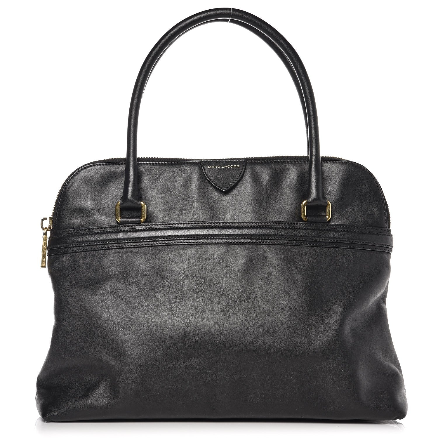 Marc Jacobs Calfskin Tote Bag Black 1 of 9