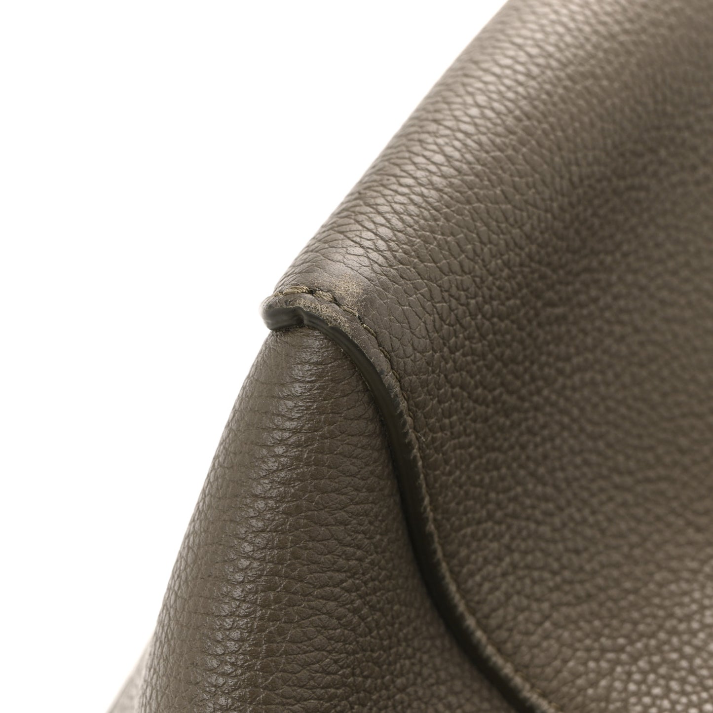 Soft Grained Calfskin Small Belt Cabas Phantom Taupe